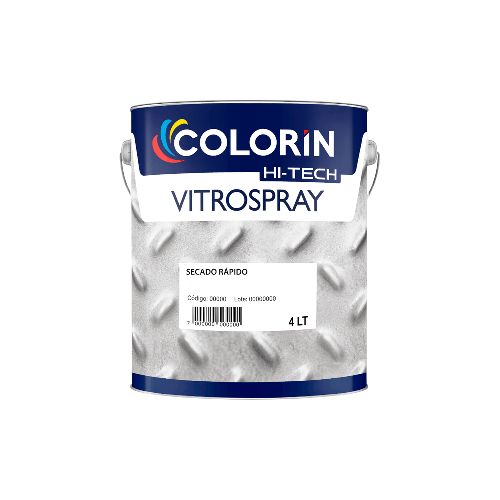 VITROSPRAY ESMALTE SINTÉTICO DE SECADO RÁPIDO BERMELLÓN 4 L - Pisano