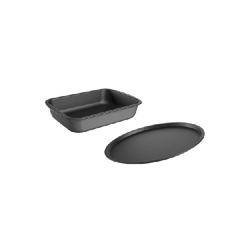 Juego de asadera rectangular y molde para pizza Bakeware Brinox SKU: LBRIN00310_0000000227