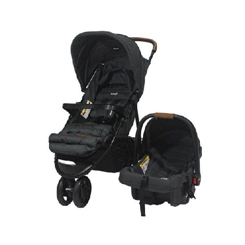 Cochecito con huevito Jogger Breeze gris Infanti SKU: 3413_0000000070