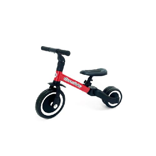 Triciclo patacleta 3 en 1 MacroBaby rojo SKU: 3087_0000000070