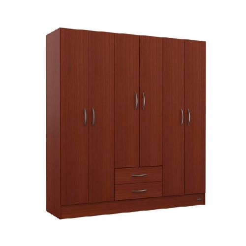 Placard 6 puertas pack caoba Mosconi SKU: 57072_0000000013