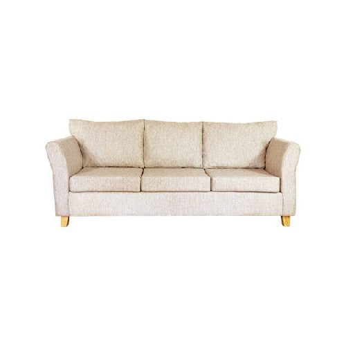 Sofá Trento 3 cuerpos chenille jumper beige 180 x 80 Fullconfort SKU: TREN180JUMBEI_0000000073