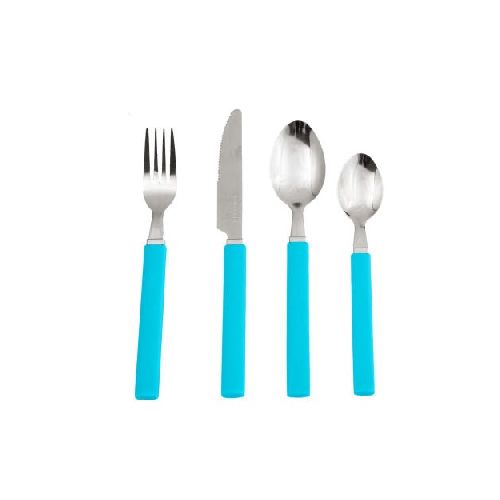 Set x24 cubiertos turquesa Nouvelle Cuisine SKU: 1260013_0000000016