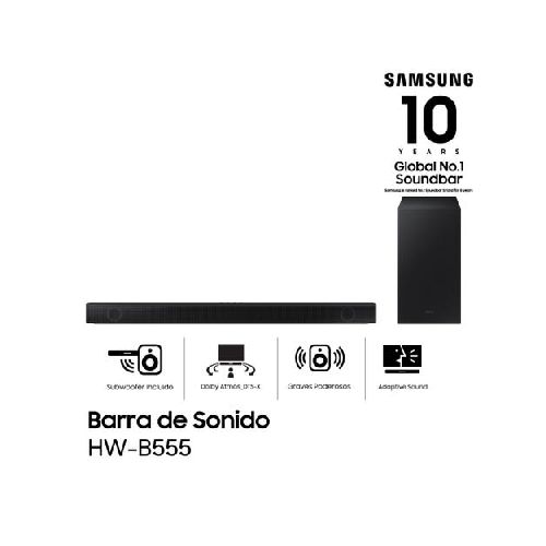 Barra de sonido HW-B555/ZB Samsung 410W SKU: AU3205