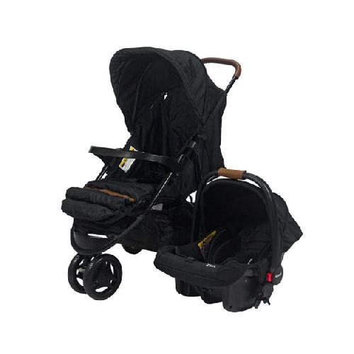 Cochecito con huevito Jogger Breeze negro Infanti SKU: 3414_0000000070