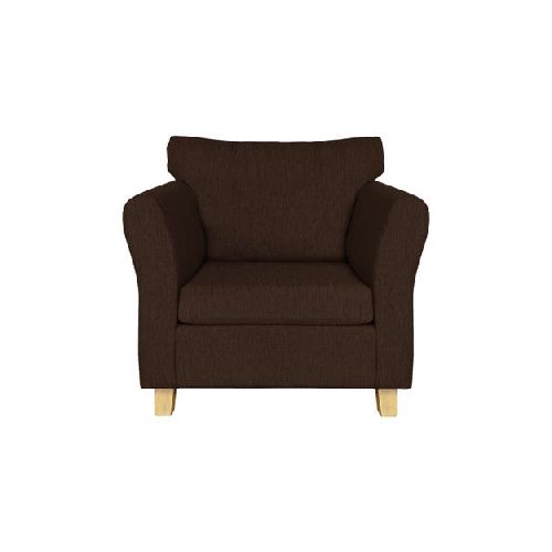 Sofá Trento 1 cuerpo chenille jumper chocolate 80 x 80 Fullconfort SKU: TREN80JUMCHO_0000000073