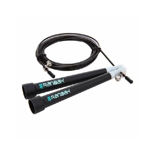 Soga saltar de cable crossfit/fitness Ranbak 738 negro SKU: RAN738Negro_0000000076