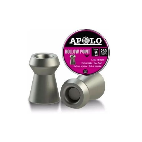 Balines Apolo Hollow Point Cal 5.5 Mm Lata 200 - Triestina  