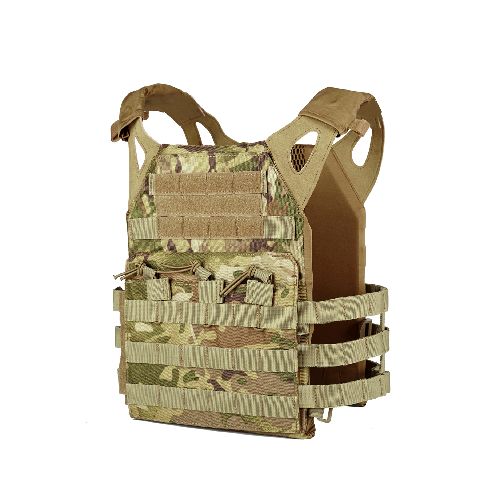 CHALECO TACTICO RBN TACTICAL MOLLE PORTA PLACA 390 MULTICAM - Triestina  