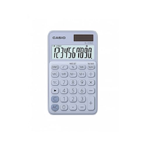 Calculadora | Portatil | 10 digitos | Disp extra grande | Mi CASIO CE SL-310UC-LB - $ 18.374 - Musica Mia - Instrumentos musicales