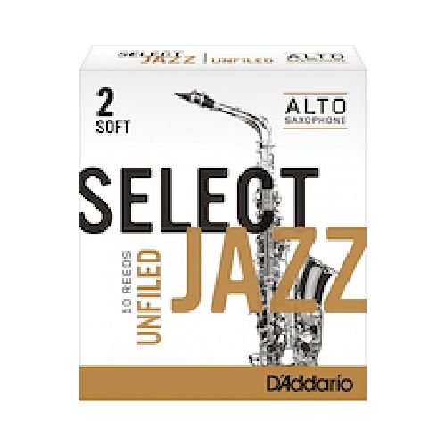 CAÑAS SELECT JAZZ PARA SAXO ALTO UNFLD Nº 2S X 1 (MC X 10) DADDARIO WOODWINDS RRS10ASX2S - $ 59.937 - Musica Mia - Instrumentos musicales