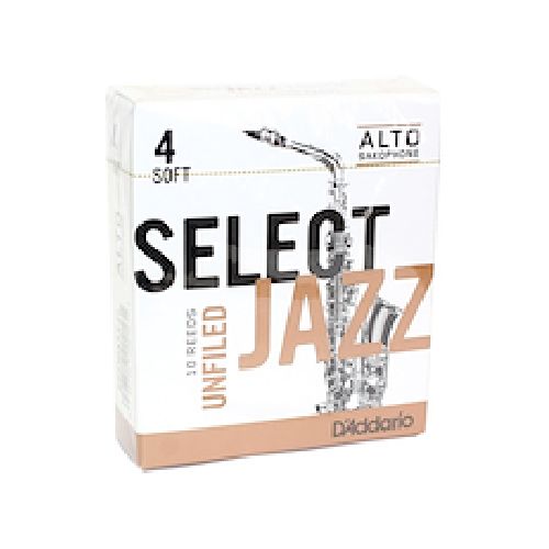 CAÑAS SELECT JAZZ PARA SAXO ALTO UNFLD N° 4S X 1 (MC X 10) DADDARIO WOODWINDS RRS10ASX4S - $ 59.937 - Musica Mia - Instrumentos musicales