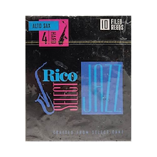 Cañas Select Jazz Para Saxo Alto Filed N° 4H X 1 (Mc X 10) DADDARIO WOODWINDS RSF10ASX4H - $ 59.937 - Musica Mia - Instrumentos musicales