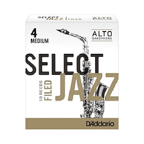 Cañas Select Jazz Para Saxo Alto Filed N° 4M X 1 (Mc X 10) DADDARIO WOODWINDS RSF10ASX4M - $ 59.937 - Musica Mia - Instrumentos musicales