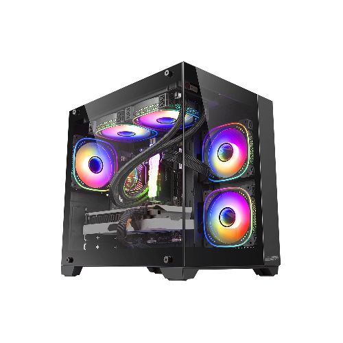 Gabinete Gamer Sentey A10 Micro Gs-8000 Negro  