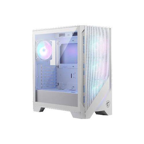 Gabinete Gamer Msi Mag Forge 320r Airflow Blanco Sin Fuente  