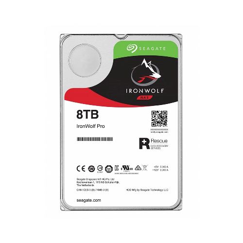 Disco Rigido Seagate Nas Ironwolf 8tb 7200rpm 256mb Servidor  