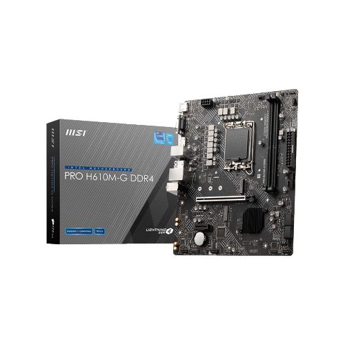 Motherboard Lga1700 Msi Pro H610m-g Ddr4  