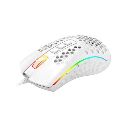 Mouse Gamer Redragon Storm Elite M988 Rgb Blanco  