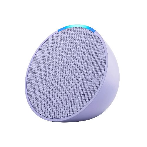 Asistente Virtual Amazon Echo Pop Con Alexa Lavender Bloom  