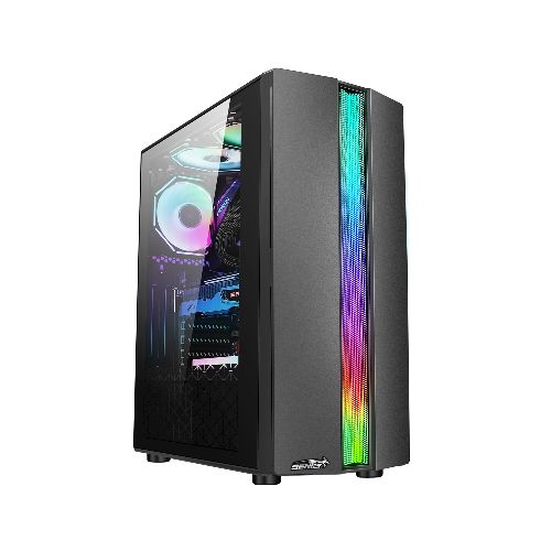 Gabinete Gamer Sentey S20 Lateral Transparente Sin Fuente  