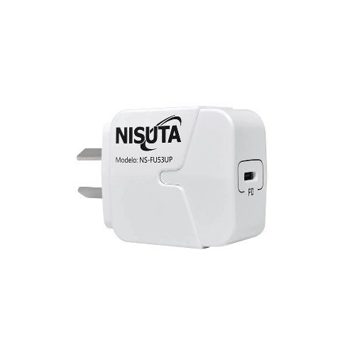 Cargador Celular Nisuta Nsfu53up 1 Puerto Usb C Pd Port  