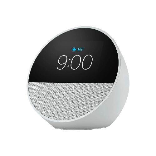 Asistente Virtual Amazon Echo Spot Con Alexa Glacier White  