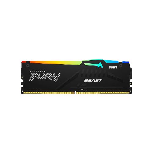 Memoria Ram Pc Ddr5 Kingston Fury Beast 8gb 5200mhz Rgb  