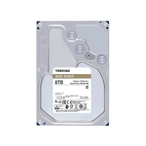 Disco Rigido Toshiba Nas N300 8tb 7200rpm 256mb Servidor  