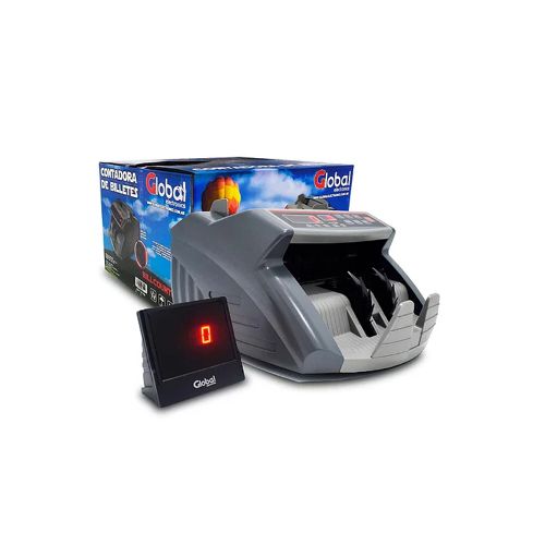 Contadora De Billetes Global  Billcounter-1 Lcd Display  