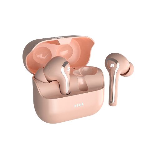 Auricular Bluetooth Nisuta Osaubtws7 Con Base Cargadora Rosa  