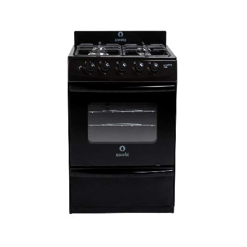 COCINA ESCORIAL MASTER STYLE NEGRA MULTIGAS  