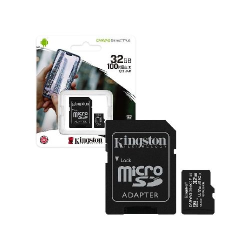 MEMORIA MICRO SD KINGSTON 32GB C10  