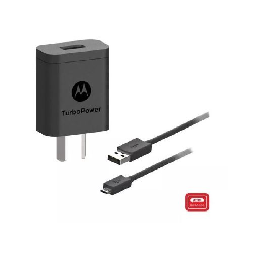 CARGADOR MOTOROLA TURBO POWER TIPO MICRO USB  