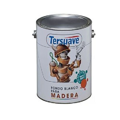 Fondo Blanco Para Madera Tersuave 4 L