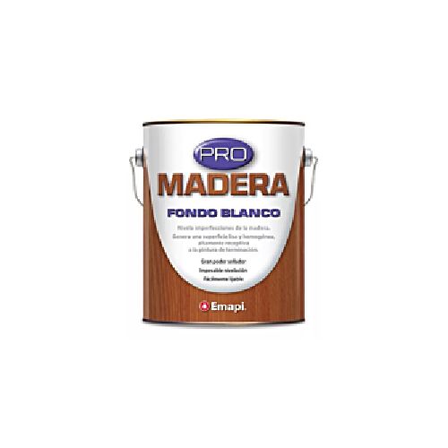 Fondo para Madera Pro (Blanco) 1 L