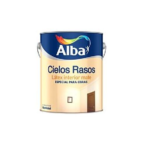 Pintura Para Cielorraso Standard Alba 4 L