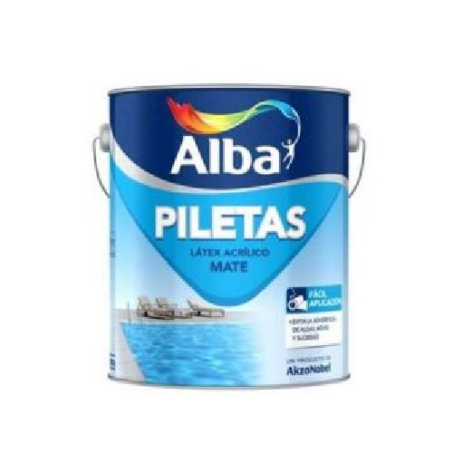 Pintura Para Piletas Al Agua Duralba 4 L