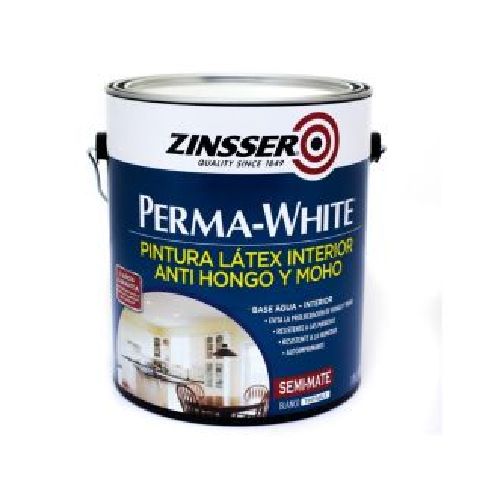 Pintura Para Interior Látex Satinado Perma White 0.946 L