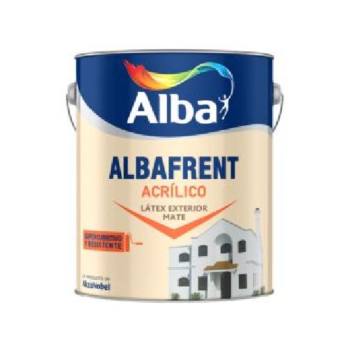 Pintura Para Exterior Acrílica Albafrent 1 L