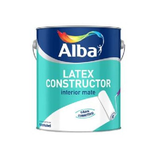 Pintura Para Interior Látex Constructor Alba 10 L