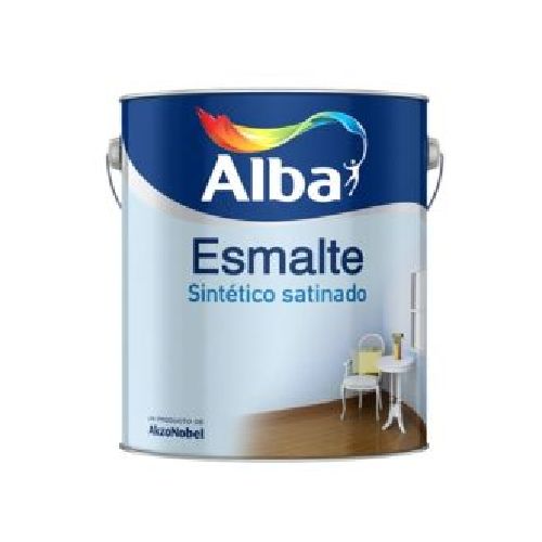 Esmalte Sintético Satinado Standard Alba 1 L