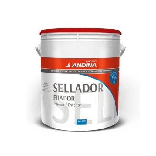 Sellador Fijador Al Agua Andina 20 L