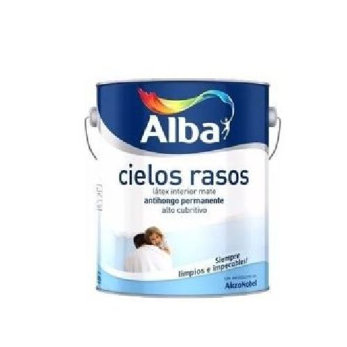 Pintura Para Cielorraso Antihongo Alba 4 L