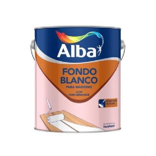 Fondo Blanco Para Maderas Alba 0,5 L