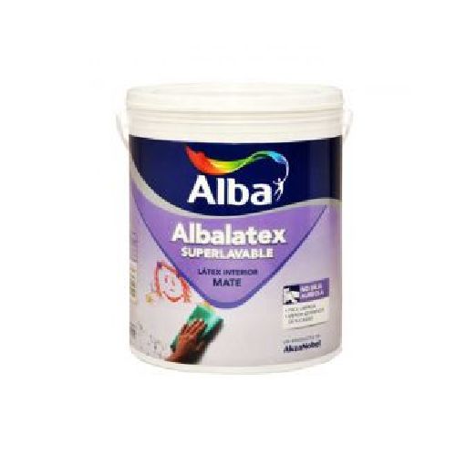 Pintura Para Interior Látex Super Lavable Satinado Albalatex 4 L