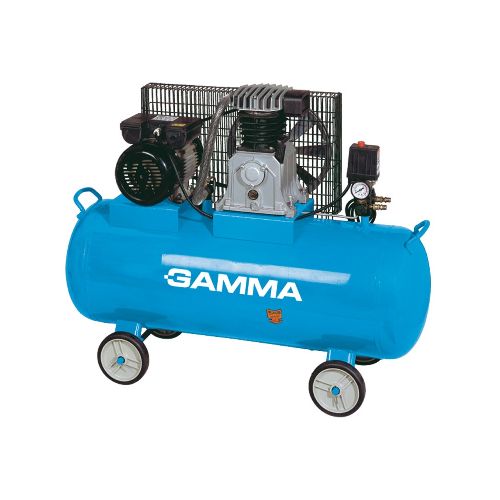 Compresor GAMMA G2804 150 Lts 3HP monofasico Bicilindrico