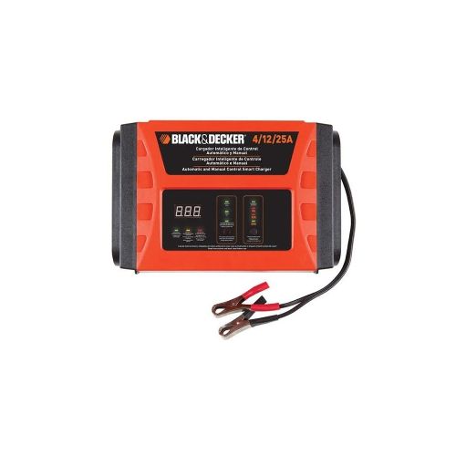 Cargador de Bateria Black + Decker BC25-AR 12V DC, 4/12/25A continuo 540W