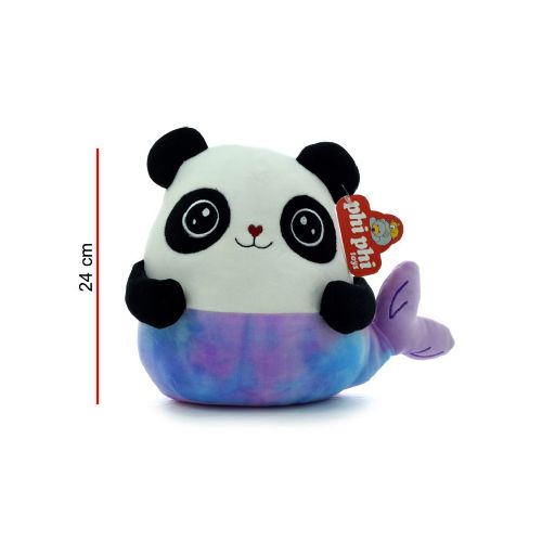 Peluche Animales Sirenita 24 Cm Oso Panda