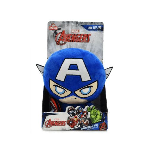 Peluche Capitan America con Luces Marvel